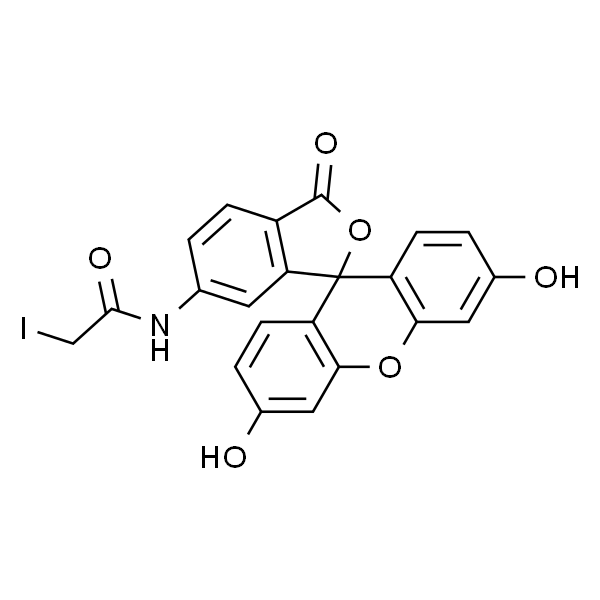 6-(Iodoacetamido)fluorescein suitable for fluorescence, 
