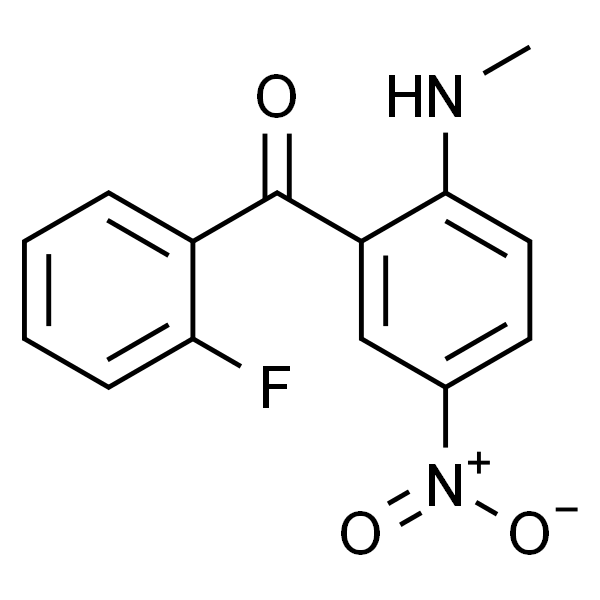 2-甲氨基-5-硝基-2'-氟二苯甲酮