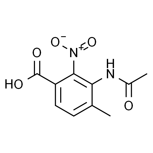 3-乙酰氨基-4-甲基-2-硝基苯甲酸