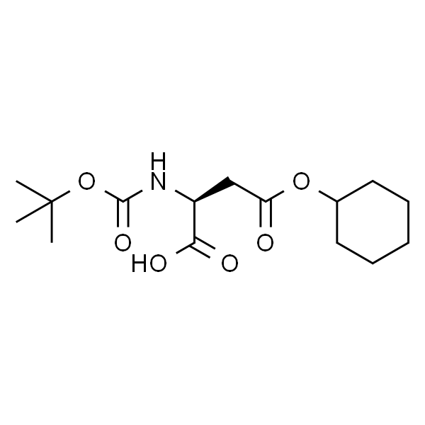 N-(叔丁氧羰基)-L-天冬氨酸-4-环己酯