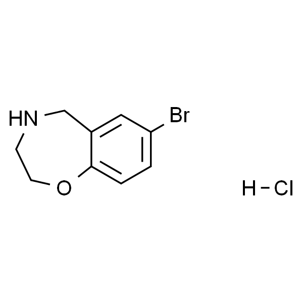 7-BROMO-2,3,4,5-TETRAHYDRO-BENZO[F][1,4]OXAZEPINE HYDROCHLORIDE
