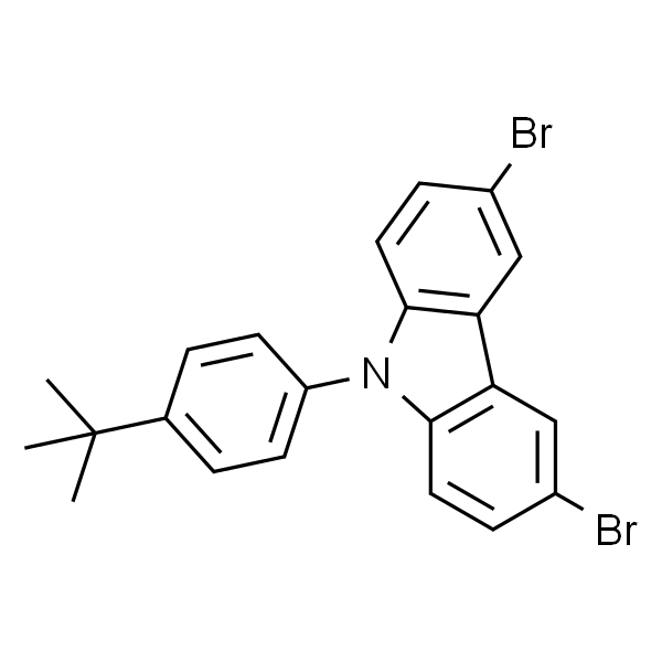 3,6-二溴-9-(4-叔丁基苯基)-9H-咔唑