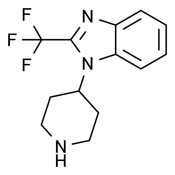 1-(4-哌啶基)-2-三氟甲基-1H-苯并咪唑