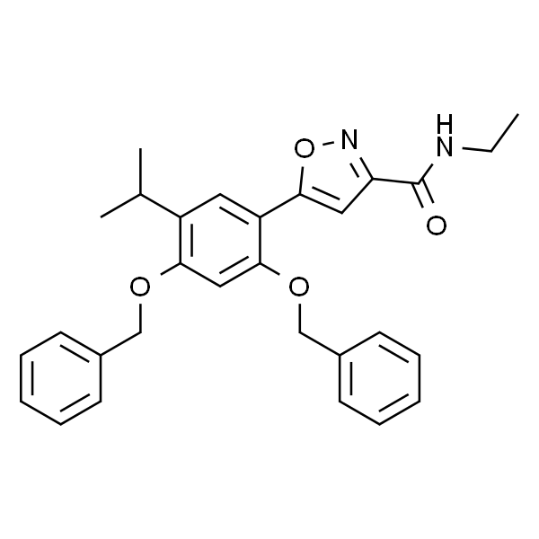5-(2,4-双(苯甲氧基)-5-异丙基苯基)-N-乙基异噁唑-3-甲酰胺