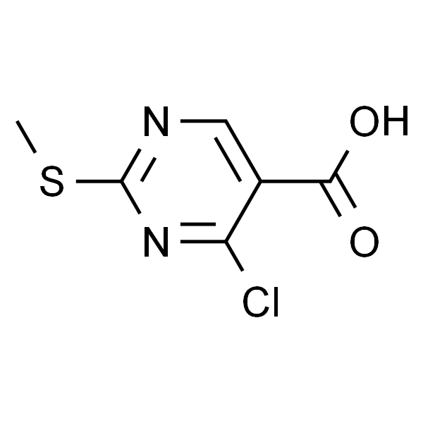 4-氯-2-甲硫基嘧啶-5-甲酸