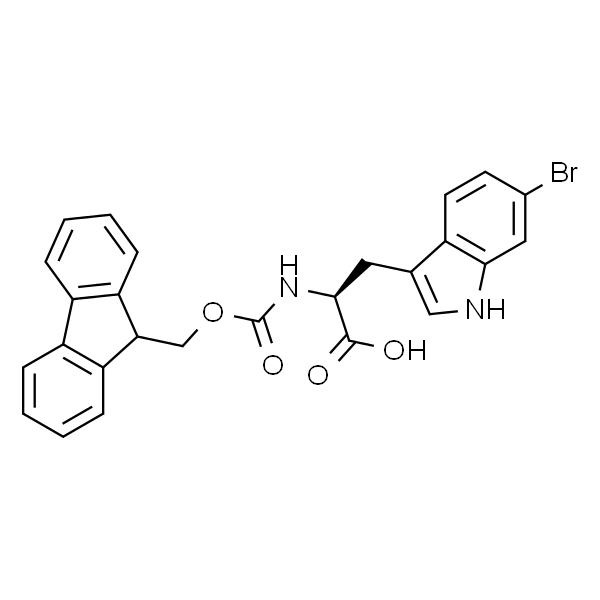 2-((((9H-芴-9-基)甲氧基)羰基)氨基)-3-(6-溴-1H-吲哚-3-基)丙酸
