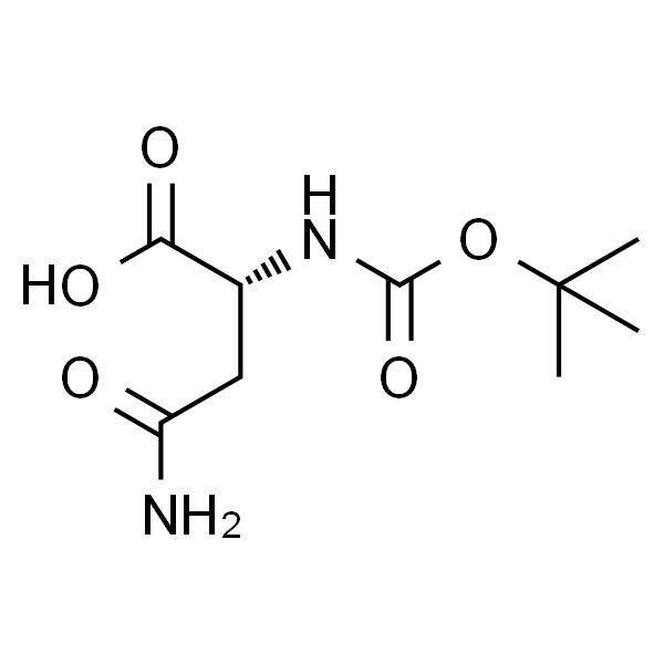 Nα-(叔丁氧羰基)-D-天冬酰胺