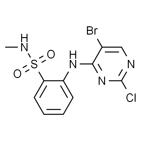 Benzenesulfonamide, 2-[(5-bromo-2-chloro-4-pyrimidinyl)amino]-N-methyl-