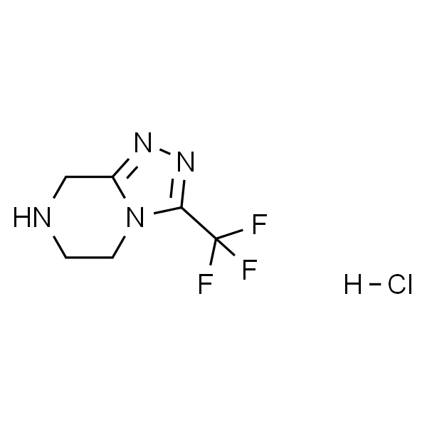 3-(三氟甲基)-5,6,7,8-四氢-[1,2,4]三唑并[4,3-a]吡嗪 盐酸盐