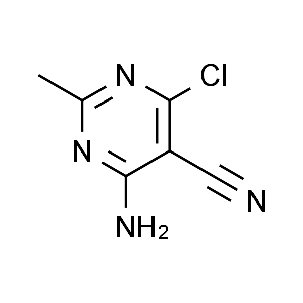 2-甲基-4-氨基-6-氯嘧啶-5-甲腈