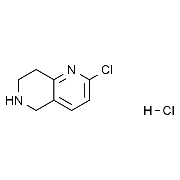 2-氯-5,6,7,8-四氢-1,6-萘啶 盐酸盐