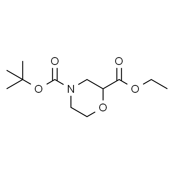 2,4-吗啉二羧酸4-叔丁酯2-乙酯