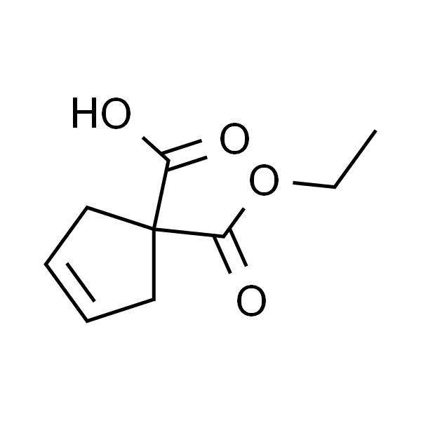 1-(乙氧羰基)-3-环戊烯-1-甲酸