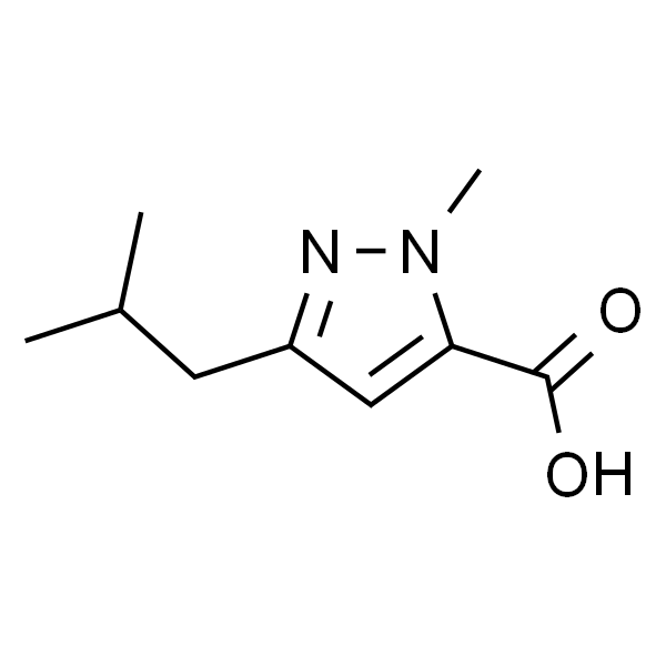 3-异丁基-1-甲基-1H-吡唑-5-羧酸
