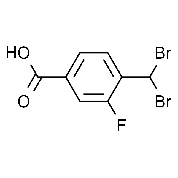 4-(二溴甲基)-3-氟苯甲酸