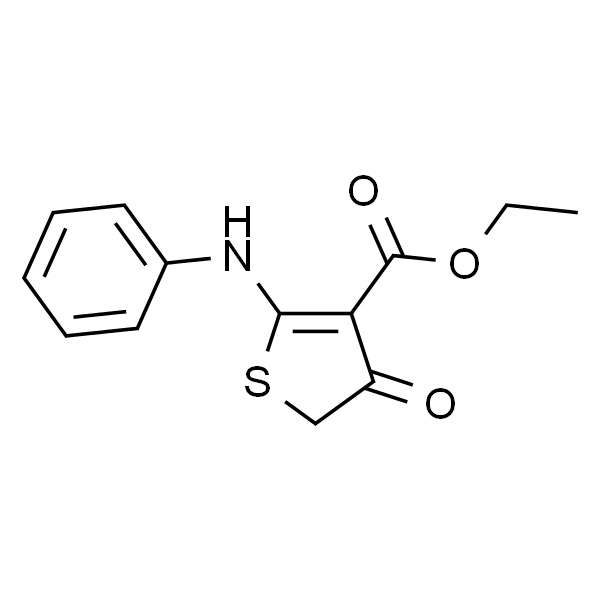 4-氧代-2-(苯基氨基)-4,5-二氢噻吩-3-羧酸乙酯