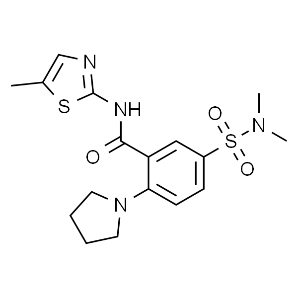 5-(N,N-二甲基氨基)-N-(5-甲基噻唑-2-基)-2-(吡咯烷-1-基)苯甲酰胺