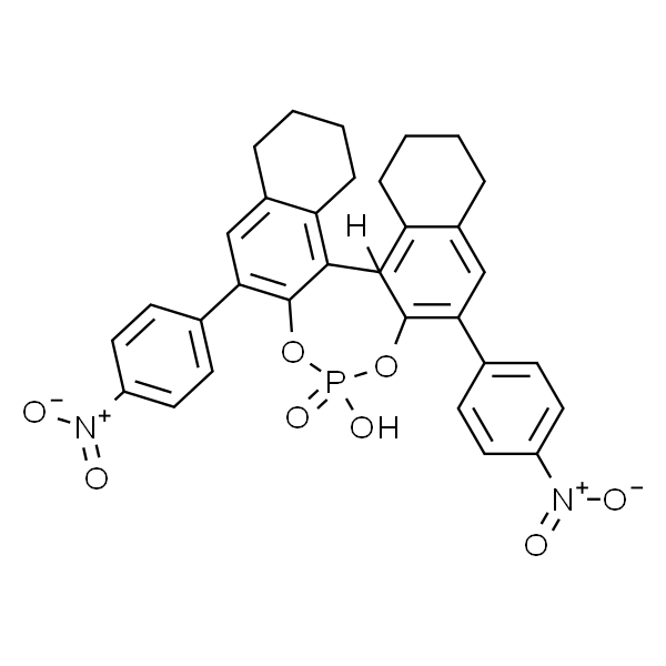 (R)-3，3'-双(4-硝基苯基)-5，5'，6，6'，7，7'，8，8'-八氢-1，1'-联萘酚磷酸酯