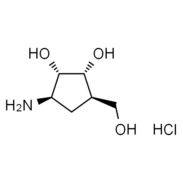 (1R,2S,3R,4R)-2,3-二羟基-4-(羟甲基)-1-氨基环戊烷盐酸盐