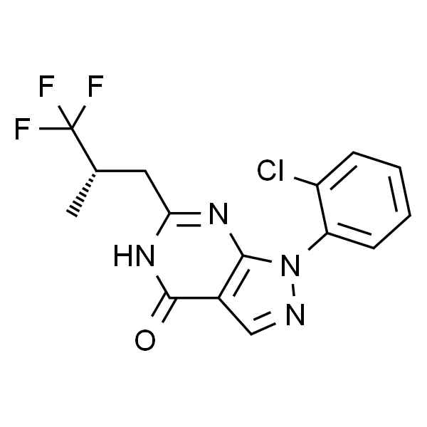 (S)-1-(2-氯苯基)-6-(3,3,3-三氟-2-甲基丙基)-1,7-二氢-4H-吡唑并[3,4-d]嘧啶-4-酮