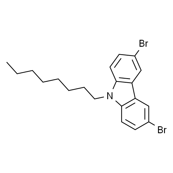 3,6-二溴-9-n-辛基咔唑