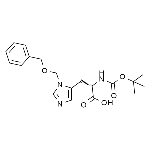 (S)-3-(1-((苄氧基)甲基)-1H-咪唑-5-基)-2-((叔丁氧基羰基)氨基)丙酸