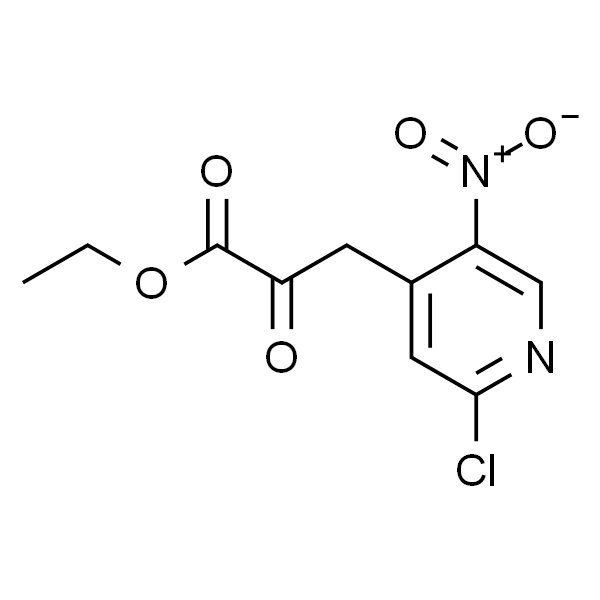 3-(2-氯-5-硝基吡啶-4-基)-2-氧代丙酸乙酯