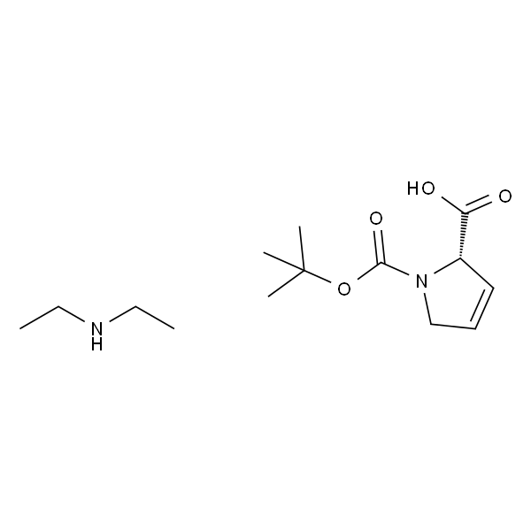 二乙胺-1-(叔丁氧羰基)-2,5-二氢-1H-吡咯-2-羧酸盐