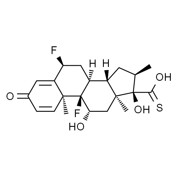 (6A，11B，16A，17A)-6，9-二氟-11，17-二羟基-16-甲基-3-氧代雄甾-1，4-二烯-17-硫代羧酸