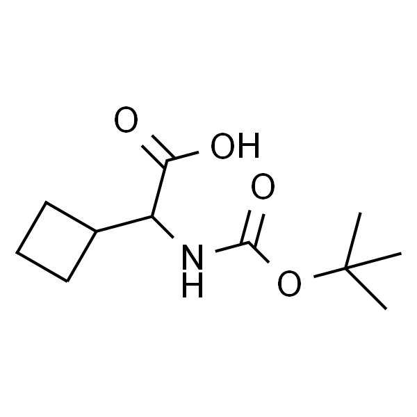 2-((叔丁氧羰基)氨基)-2-环丁基乙酸