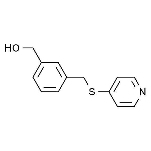 (3-((吡啶-4-基硫代)甲基)苯基)甲醇