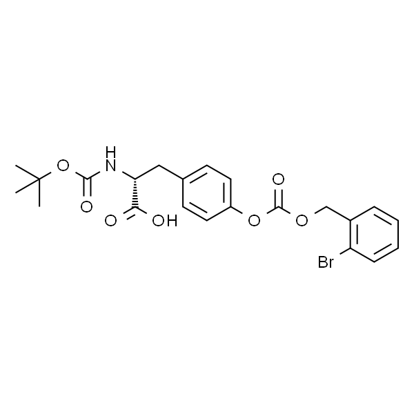 boc-o-(2-溴苄氧羰基)-d-酪氨酸