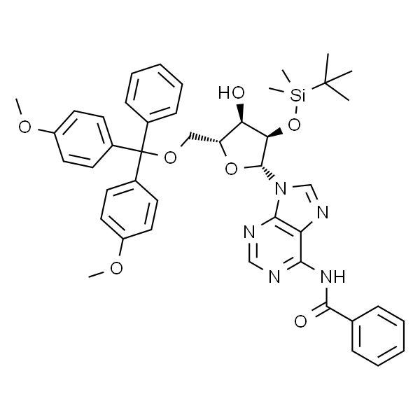 N-(9-((2R,3R,4R,5R)-5-((双(4-甲氧基苯基)(苯基)甲氧基)甲基)-3-((叔丁基二甲基甲硅烷基)氧基)-4-羟基四氢呋喃-2-基)-9H-嘌呤-6-基)苯甲酰胺