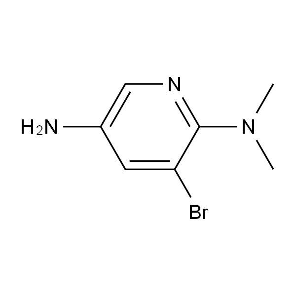 5-氨基-3-溴-2-(N,N-二甲基氨基)吡啶