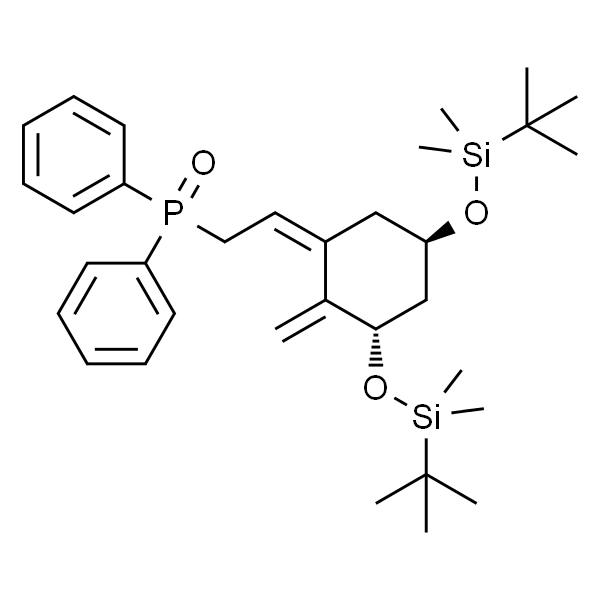 ((Z)-2-((3S,5R)-3,5-bis((tert-butyldimethylsilyl)oxy)-2-methylenecyclohexylidene)ethyl)diphenylphosphine oxide