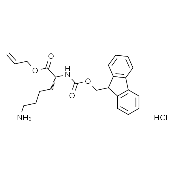 (S)-烯丙基 2-((((9H-芴-9-基)甲氧基)羰基)氨基)-6-氨基己酸酯盐酸盐