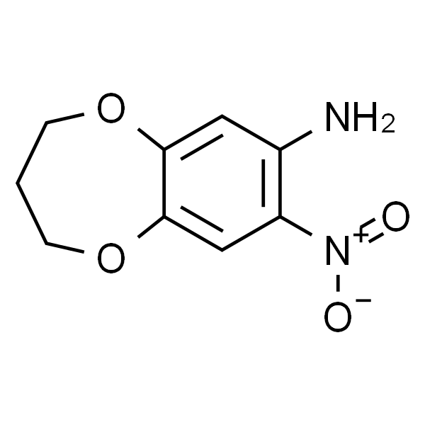 8-硝基-3,4-二氢-2H-1,5-苯并二氧杂卓-7-胺