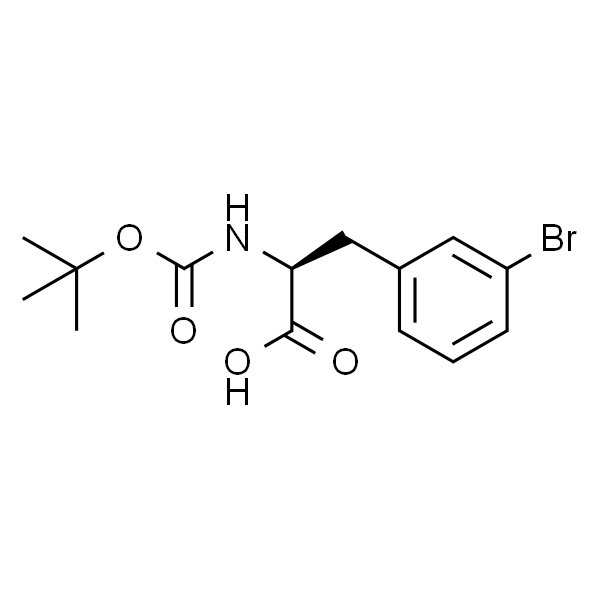 (S)-3-(3-溴苯基)-2-((叔丁氧羰基)氨基)丙酸