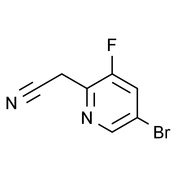 2-(5-溴-3-氟吡啶-2-基)乙腈