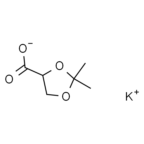 2,2-二甲基-1,3-二氧戊环-4-羧酸钾盐