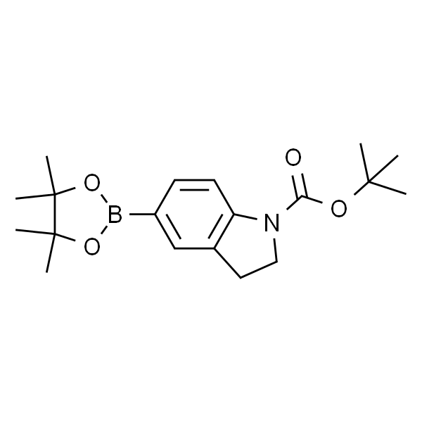 2，3-Dihydro-5-(4，4，5，5-tetramethyl-1，3，2-dioxaborolan-2-yl)-1H-indole-1-carboxylic Acid tert-Butyl Ester