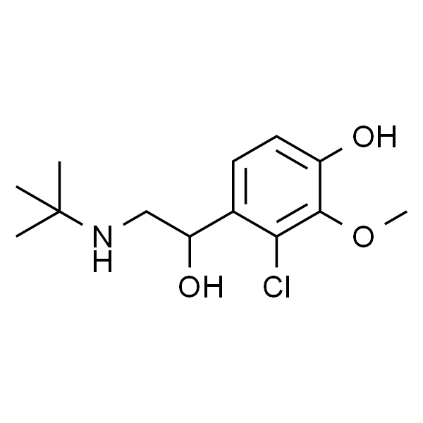 4-(2-(tert-butylaMino)-1-hydroxyethyl)-3-chloro-2-Methoxyphenol
