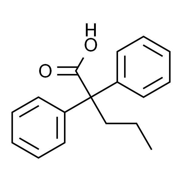 2,2-Diphenylpentanoic Acid