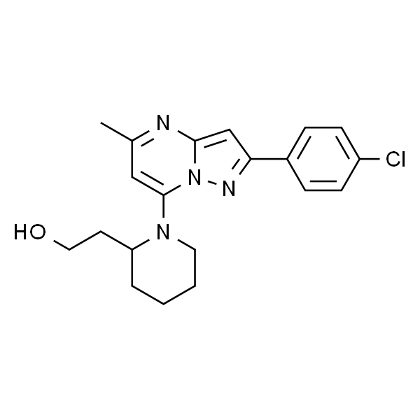 2-(1-(2-(4-氯苯基)-5-甲基吡唑并[1,5-a]嘧啶-7-基)哌啶-2-基)乙醇
