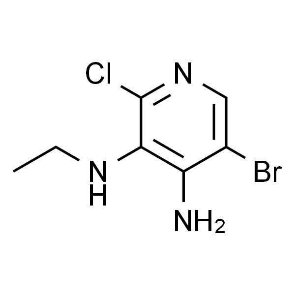 5-溴-2-氯-N3-乙基吡啶-3,4-二胺