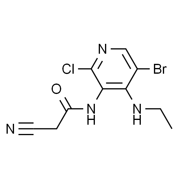 N-(5-broMo-2-chloro-4-(ethylaMino)pyridin-3-yl)-2-cyanoacetaMide