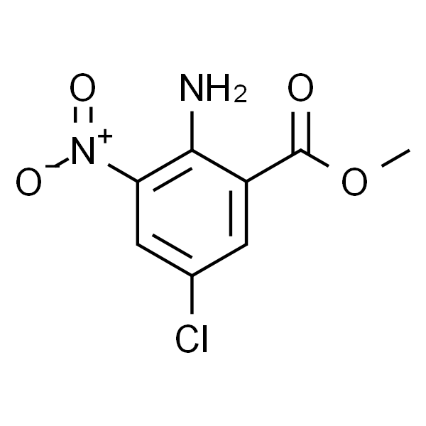 2-氨基-5-氯-3-硝基苯甲酸甲酯