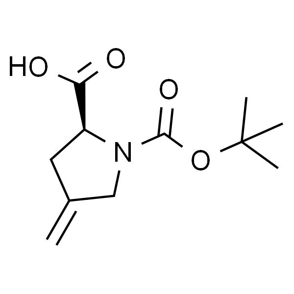 (S)-1-(叔丁氧羰基)-4-亚甲基吡咯烷-2-羧酸