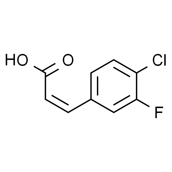 (E)-3-(4-氯-3-氟苯基)丙烯酸