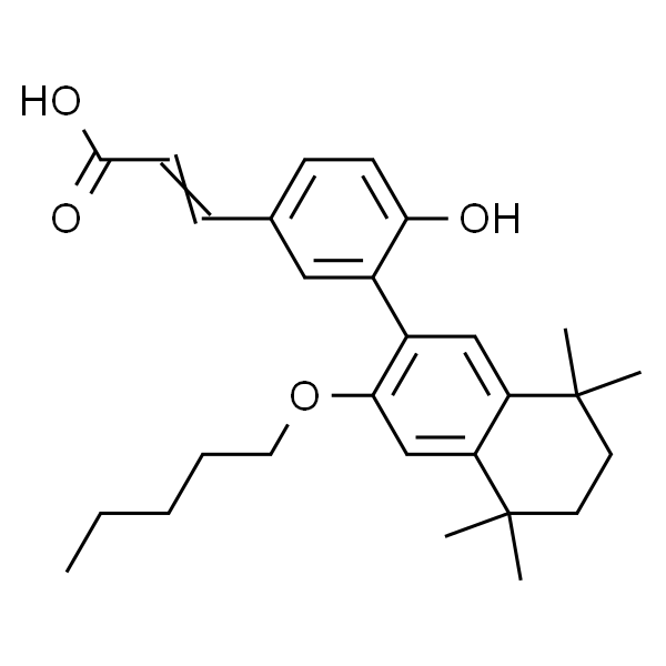 3-[4-羟基-3-[5,6,7,8-四氢-5,5,8,8-四甲基-3-(戊基氧基)-2-萘]苯基]-2-丙酸